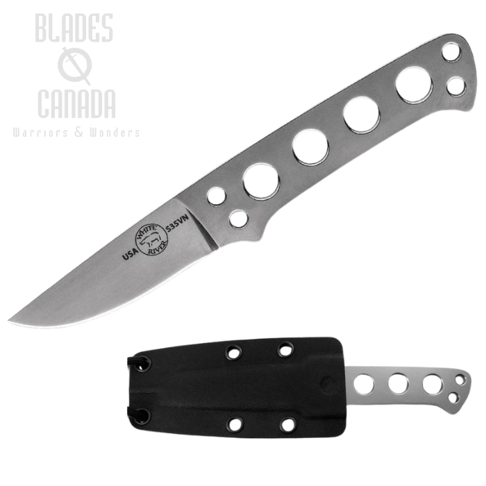 White River ATK Fixed Blade Neck Knife, CPM S35VN, Kydex Sheath